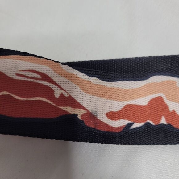 BUCKLE DOWN bacon belt webbing seatbelt regular size unisex - Picture 5 of 10